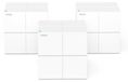 Merkloos Mesh wifi - Dual-band - Set van 3 - 500 m² - Wit