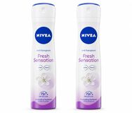 NIVEA Vaporisateur Fresh Sensation - 150 ml - Lot économique - 2 pièces