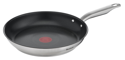 Tefal Virtuoso Koekenpan - 30 cm - Zwart/RVS