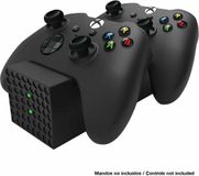 FR-TEC Xbox Series X en Series S Oplaadstation voor 2 Xbox Series X Controllers met 2 Oplaadbare Accus van 1200mAH