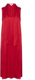 Soaked in Luxury Damesjurk Asja Rood Mouwloos Kort Polyester L