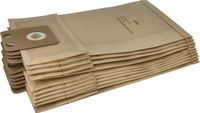 vhbw 10x sacs aspirateur compatibles avec Nilfisk-Alto Family, Deluxe Family, Business, Deluxe Business, CDB 3000 aspirateur - 45,3cm x 22,7cm brun