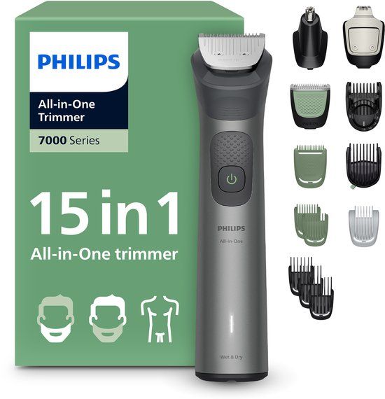 Philips Philips Series 7000 MG7921/15 15-in-1 Multigroom Dark Grey