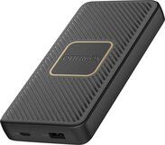 OtterBox Powerbank 10.000 mAh - 18W USB/USB-C PD + 10W Draadloos - Zwart