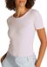 Tommy Hilfiger Chemise à col rond côtelé 5X2 Slim Femme - Taille M