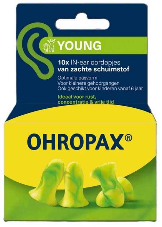 Ohropax Young Oordopjes - 10 stuks