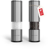 LARS NYSØM Lagom Peper- en zoutmolen set - RVS - 2 stuks