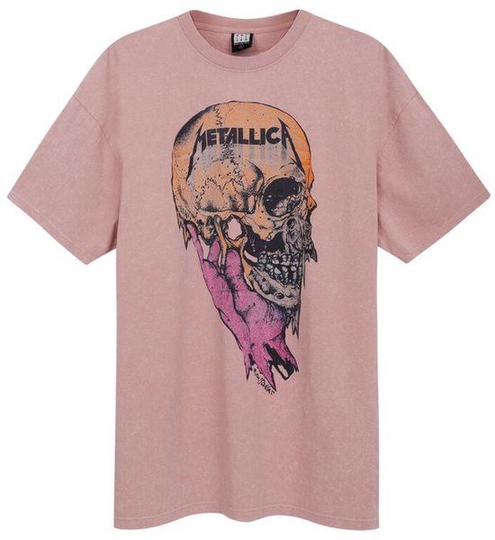 Metallica Amplified Collection - Sad But True Heren T-shirt - roze - XS