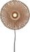 GOOD&MOJO Kalimantan Lampe murale - Bambou - Ø30cm - Brun