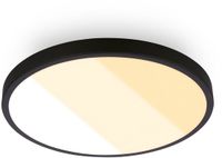 Briloner Shine Plafondlamp - Noir - Ø24cm