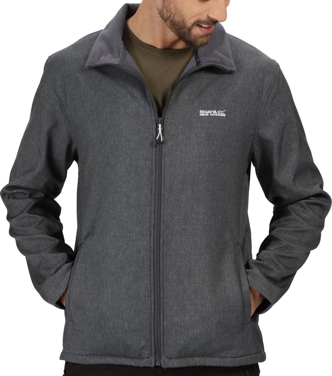 Regatta Cera Softshell Jack - Grijs - Heren