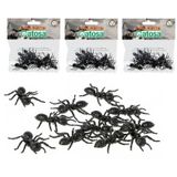 Merkloos / Sans marque Horror decoratie mieren - 36x - plastic - 5 cm - Halloween tafel strooi mieren - dieren