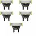 Philips OneBlade 360 vervangend mesje, 5 stuks, Silver