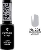 VICTORIA VYNN™ Gellak Gel Nagellak - Salon Gel Polish Color 204 - Grayly Mood - 8 ml.