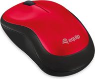 Equip 245113 muis Ambidextrous RF Draadloos Optisch Rood