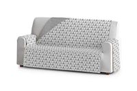 Eysa Nordic bankovertrek, polyester, C/6 grijs-grijs, 2-zits 115 cm. Geschikt voor banken van 120 tot 170 cm.