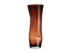 Orrefors Vase Squeeze Sunset marron