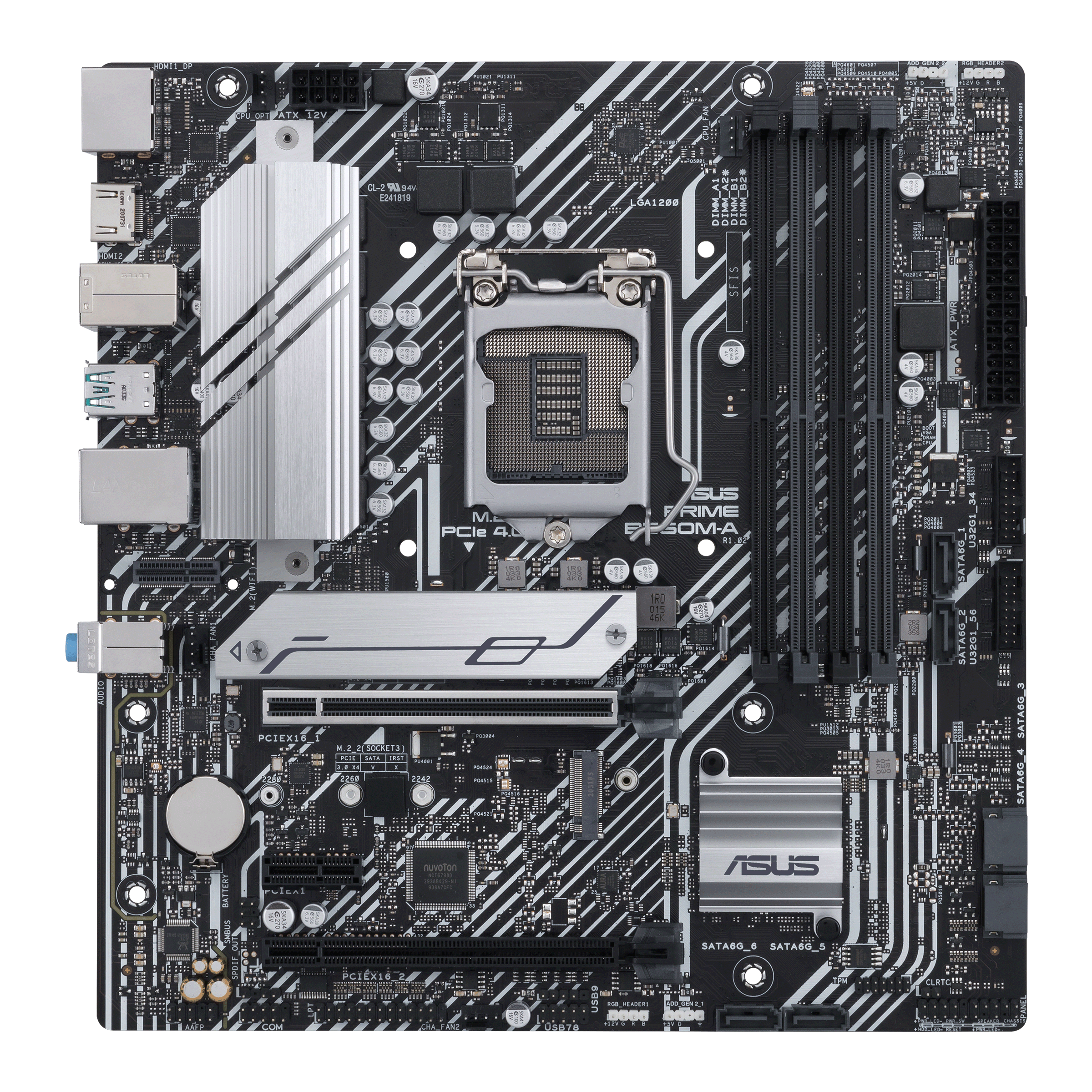Asus PRIME B560M-A - Moederbord - micro ATX - Intel B560