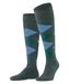 Burlington Melange Edinburgh gedessineerd wol sokken heren rood - maat 40-46