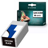 EVOKE Epson Evoke Compatibele Inkt voor Sjic22 C33S020601 Zwart Colorworks Tm-C3500
