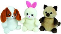 Jemini Kidimols coussin chauffant avec graines (modèle aléatoire) - Multicolore, 19 cm, Peluche