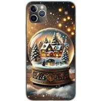 1001 coques Apple iPhone 11 Pro Max hoesje met globe print