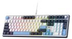 Icecat Clavier mécanique - 104 touches - Filaire - RVB - Interrupteurs linéaires crémeux