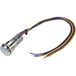 TRU COMPONENTS 1303047 LAS1-GQ-11E/B/230V/IP67 Vandalismebestendige druktoets 250 V/AC 3 A 1x uit/(aan) Moment Blauw IP67
