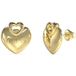 PENDIENTE GUESS GUESS CRAZY IN LOVE GOLD-PLATED STEEL HEART EARRINGS JUBE05218JWYGT/U