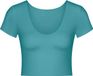 Sloggi Women ZERO Feel 2.0 Crop Top turquoise