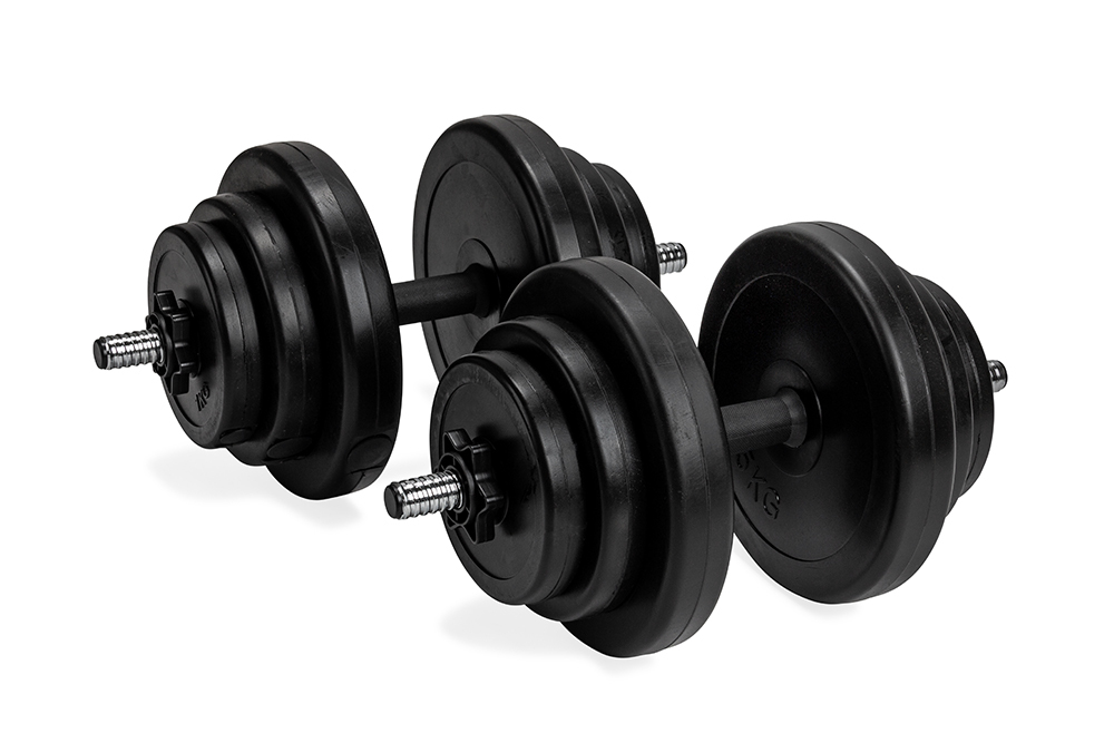 Virtufit Vinyl Dumbbellset 28 kg