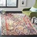 SAFAVIEH München Collection Paars en Oranje Laagpolig Tapijt - 155x231cm