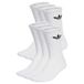 adidas Originals Trefoil Cushion sokken - wit (set van 6)
