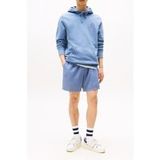 Tommy Hilfiger Tjm Reg Badge Hoodie Blue Moment Heather Tonal Taille: S