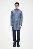 Rains Lange jas Blauw M