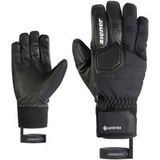 Ziener GINOS-Z skihandschoenen/wintersport | Gore-Tex, Primaloft, zwart, 7,5
