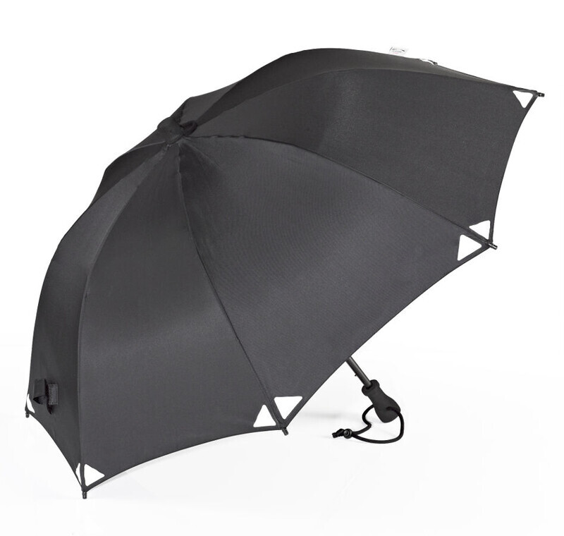 Euroschirm Birdiepal Outdoor Paraplu, black/reflective