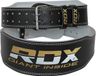 RDX Sports Gym Lederen Gewichtenhef Riem
