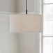 Belid Suspension Soft, Ø 44 cm, blanc/bronze, lin