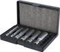 KS Tools 500.7325 Speciale 1/4" + 3/8" gloeibougie- en bougiedopsleutelset met scharnier, 11-dlg