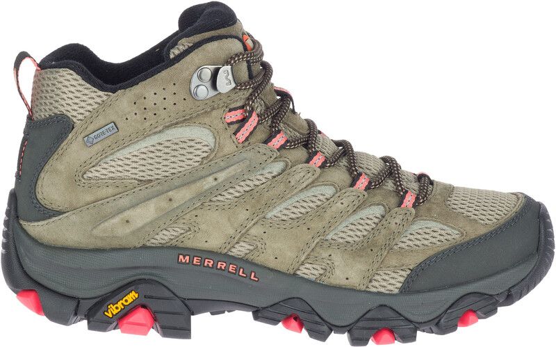 Merrell Moab 3 GTX Mid - Dames - Olijf