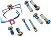 Sram Disc Brake Caliper Hardware Upgrade Kit - Rainbow