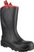 Dunlop Heren Purofort+ Rugged Full Safety Wellington Boots (Zwart)