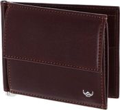 Golden Head Leren portemonnee geldclip Colorado RFID Protect Clip-Scheintasche 1921 Tabacco bruine