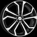 DEZENT TA dark 8.0Jx18 5x108 ET42.5 noir/poli avant