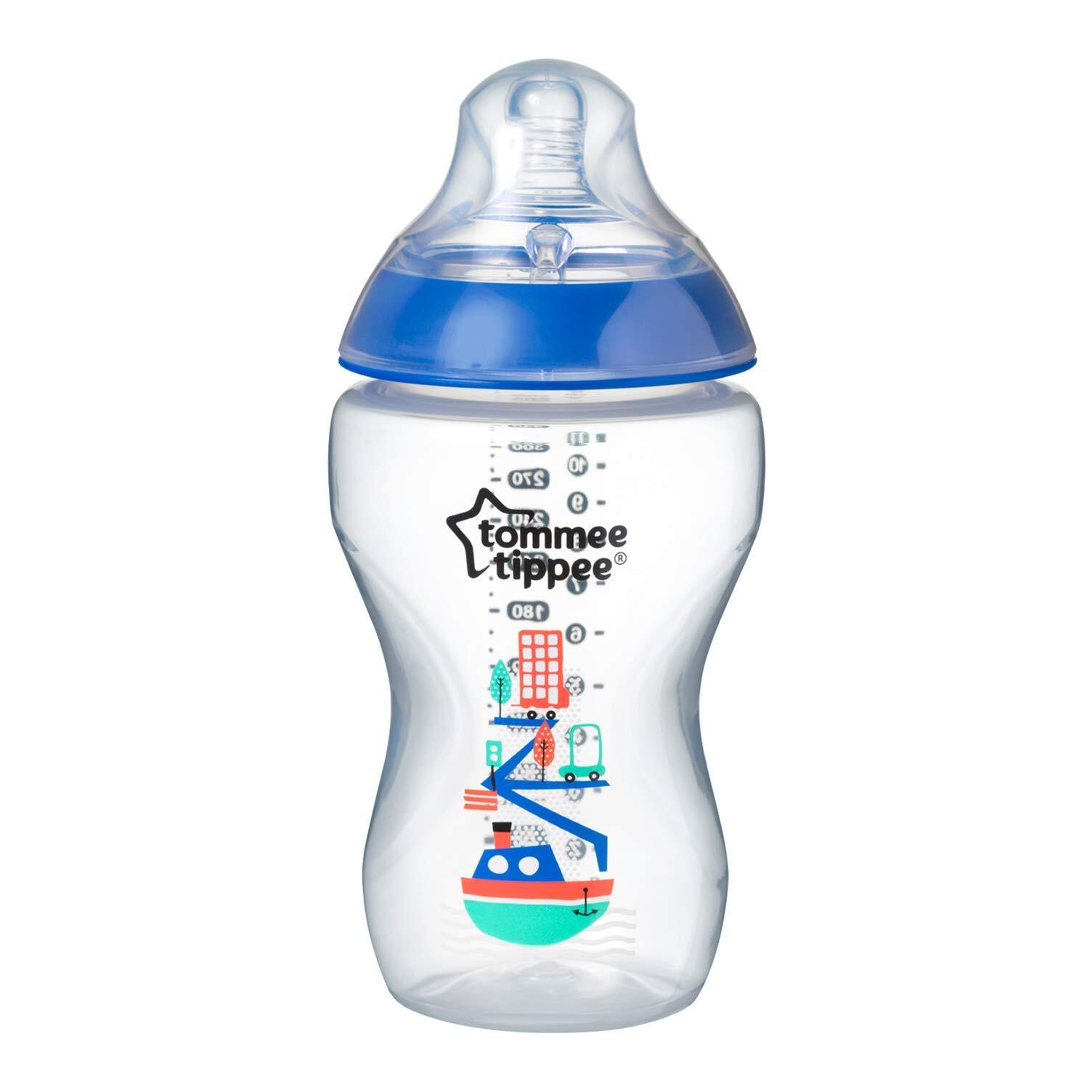 Tommee Tippee Fles CTN 340 ml Jongen