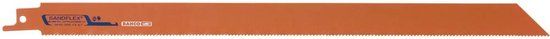 Bahco 3940-150-24-ST-5P Lame de scie sabre Sandflex bimétal, 150 mm, 24 TPI, St 5 pièce(s)
