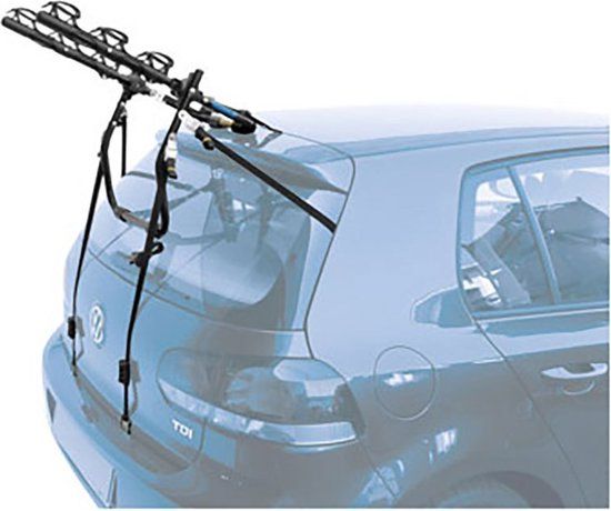 Carpoint Cruiser - Fietsdrager - 3 fietsen - Zwart - Aluminium - Achterklepdrager - Geschikt voor elektrische fietsen