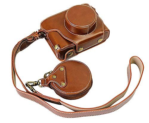 Zakao Cameratas voor Fujifilm Fuji X100F - PU-kunstleer - met schouderriem en mini-tas