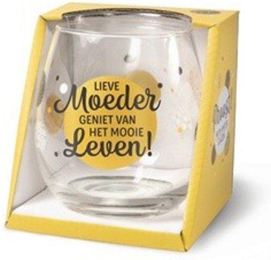 Miko Products Wijn - Waterglas Moeder Proost